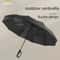 Fully Automatic ExtraLarge Windproof Umbrella Innovative Ring Buckle Handle DualLayer UV Protecti 5