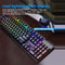 RGB Mechanical Feel Gaming Keyboard 104Key Standard USB Wired Desktop Keyboard 2