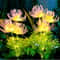 Solar Garden Flower Lights Outdoor Decorative Floral Shore Lights For Courtyard Lawn 9