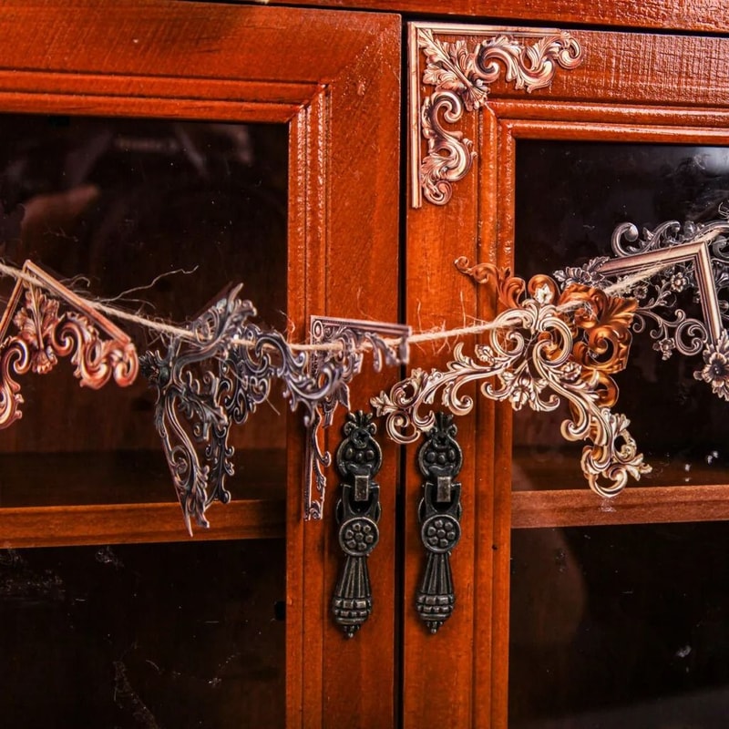 Vintage Corner Photo Frame Stickers 24Piece Retro Decorative Collage Set 2