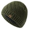 Unisex Peak Label Winter Beanie Plush FurLined Warm Knitted Hat 7