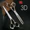 Professional 3D Hairdressing Shears Precision Barber Cutting Scissors 0