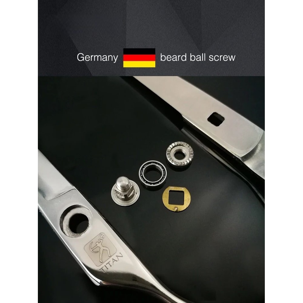 Professional 3D Hairdressing Shears Precision Barber Cutting Scissors 1