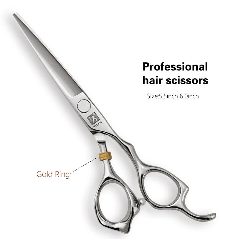 Professional 3D Hairdressing Shears Precision Barber Cutting Scissors 4