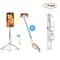 Wireless Bluetooth Selfie Stick Tripod 3in1 Foldable Design With LED Fill Light 9