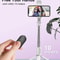 Wireless Bluetooth Selfie Stick Tripod 3in1 Foldable Design With LED Fill Light 5