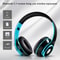 Wireless Stereo Bluetooth Headphones Portable Passive Noise Isolating OverEar Headset 0