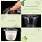 50Piece Disposable Plastic Cup Set With Lids 55oz Clear Containers For Snacks Desserts 2