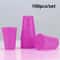 100Piece Colored Disposable Plastic Cup Set Durable 220ml Party Supplies 10