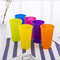 100Piece Colored Disposable Plastic Cup Set Durable 220ml Party Supplies 1