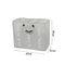 3Grid Foldable Laundry Basket Durable Triple Compartment Dirty Clothes Hamper 5
