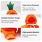 Cute Carrot Dog Hoodie Warm Fleece Puppy Sweater Coat 4