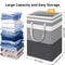 Large Capacity Cotton Linen Laundry Basket Waterproof Foldable Storage Bag 5