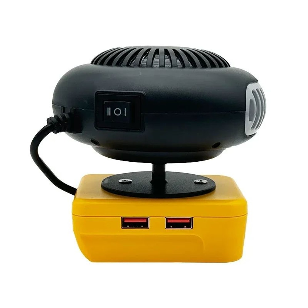 Portable Lithium Electric Power Warm Air Blower Fan Heater HotCold Dual Mode For Versatile Comfort 10