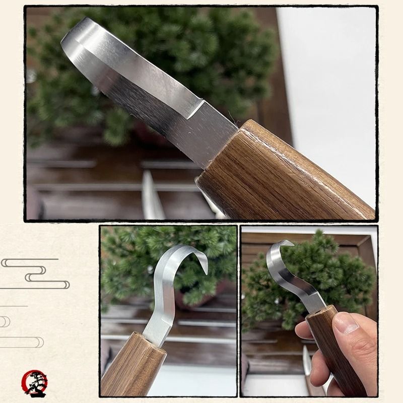 Professional Woodworking Carving Hook Knife DIY Curved Wood Scraper 1