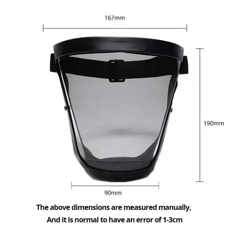HD Transparent Safety Face Shield Full Protection AntiFog AntiSplash Mask 5