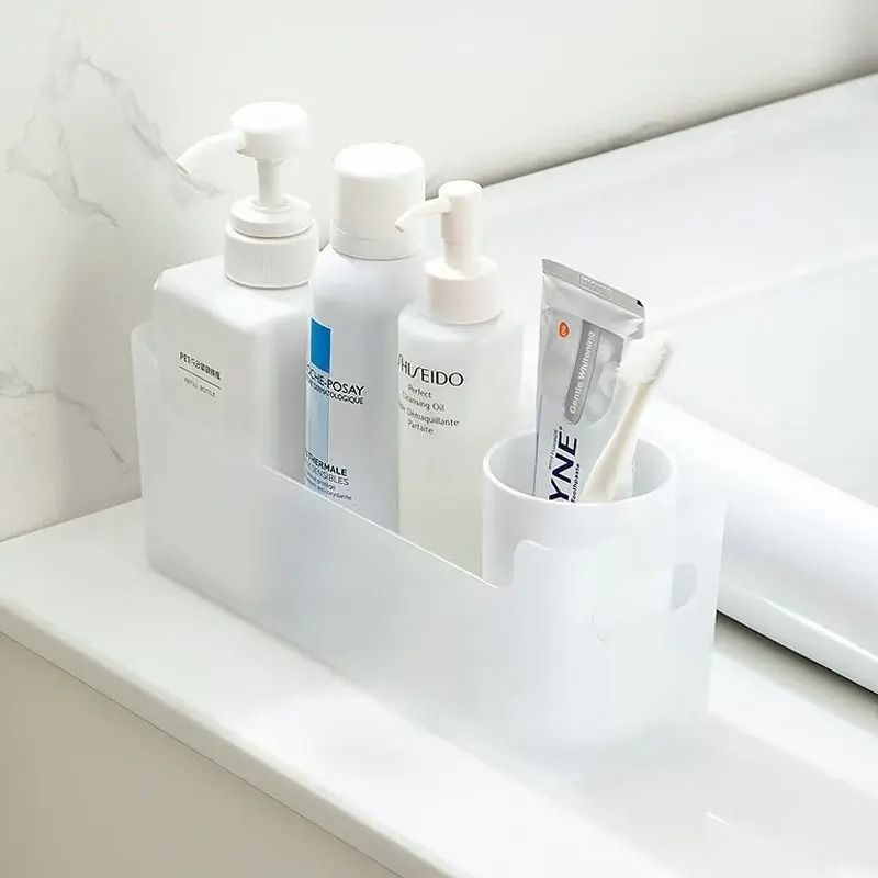 Kitchen Cabinet Layered Shelf Storage Box SpaceSaving Drawer Cabinet Organizer 0