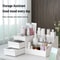 White MultiTier Drawer Makeup Storage Box Desktop Cosmetics Skin Care Organizer 2