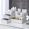 White MultiTier Drawer Makeup Storage Box Desktop Cosmetics Skin Care Organizer 3