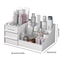 White MultiTier Drawer Makeup Storage Box Desktop Cosmetics Skin Care Organizer 6