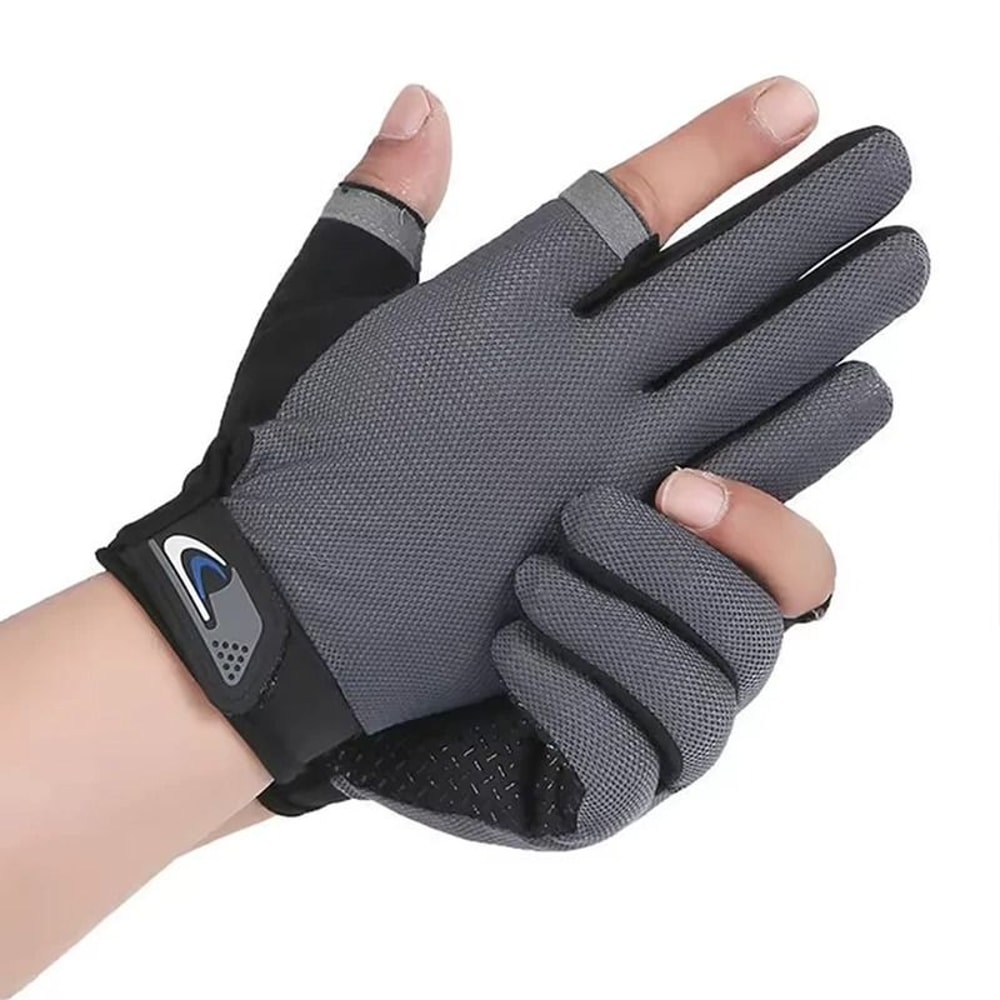 Summer Performance Fishing Cycling Gloves SunProof Breathable Touchscreen Mitts 2