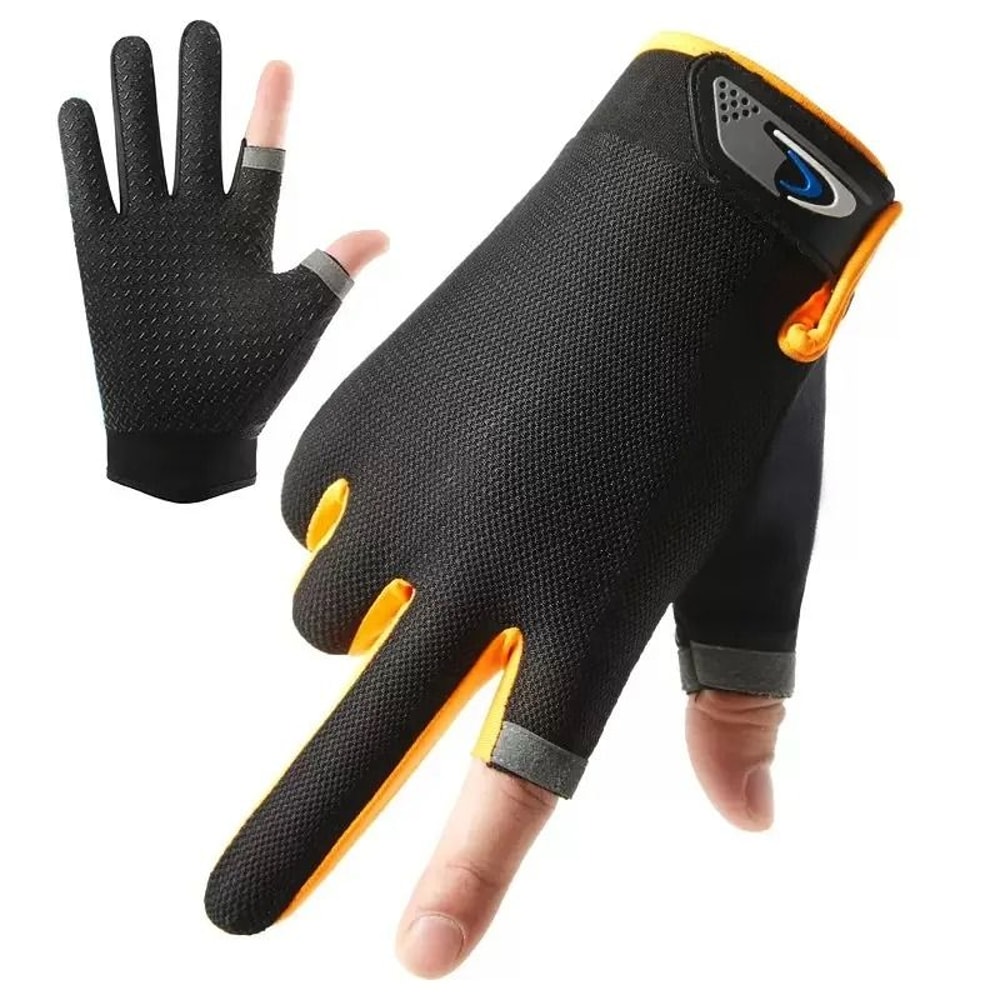 Summer Performance Fishing Cycling Gloves SunProof Breathable Touchscreen Mitts 9
