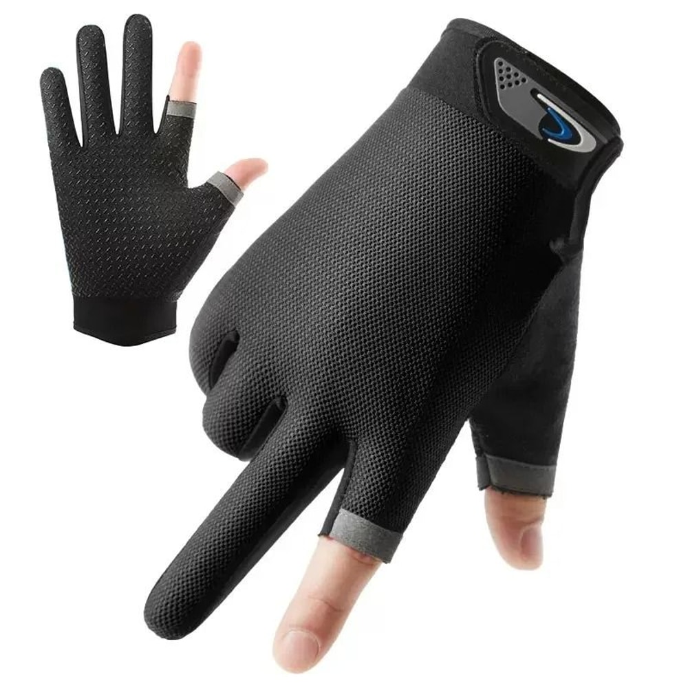 Summer Performance Fishing Cycling Gloves SunProof Breathable Touchscreen Mitts 7