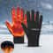 Thermal Football Outdoor Sports Gloves Waterproof HighDensity Nylon Grip 0