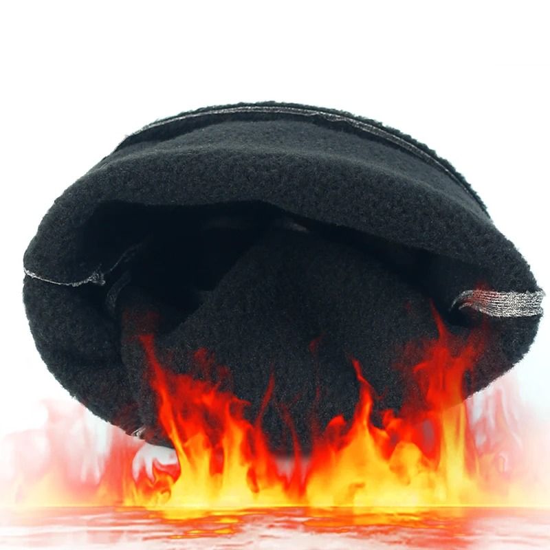 Thermal Football Outdoor Sports Gloves Waterproof HighDensity Nylon Grip 3