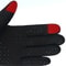 Thermal Football Outdoor Sports Gloves Waterproof HighDensity Nylon Grip 4