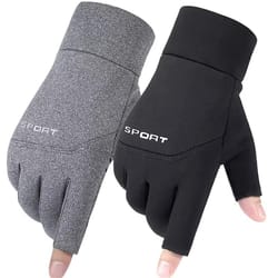 winter performance fishing & cycling gloves – thermal windproof touchscreen mitts