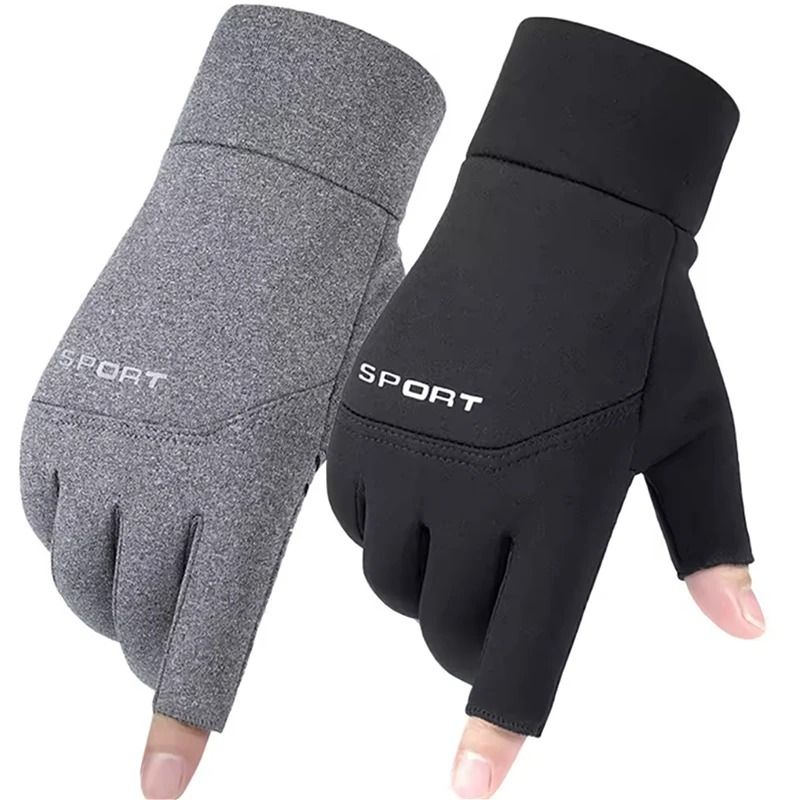 Winter Performance Fishing Cycling Gloves Thermal Windproof Touchscreen Mitts 0