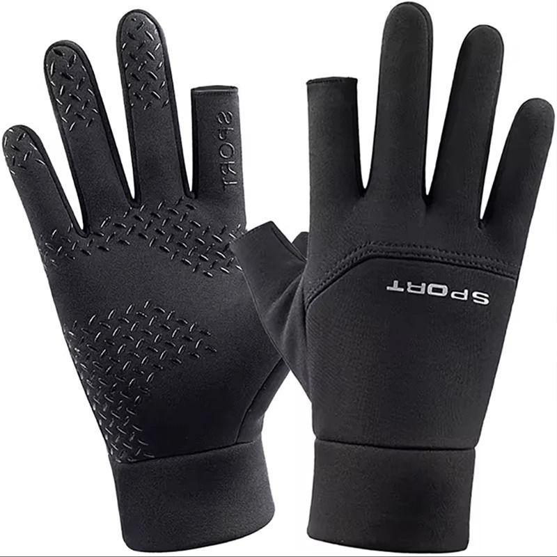 Winter Performance Fishing Cycling Gloves Thermal Windproof Touchscreen Mitts 2
