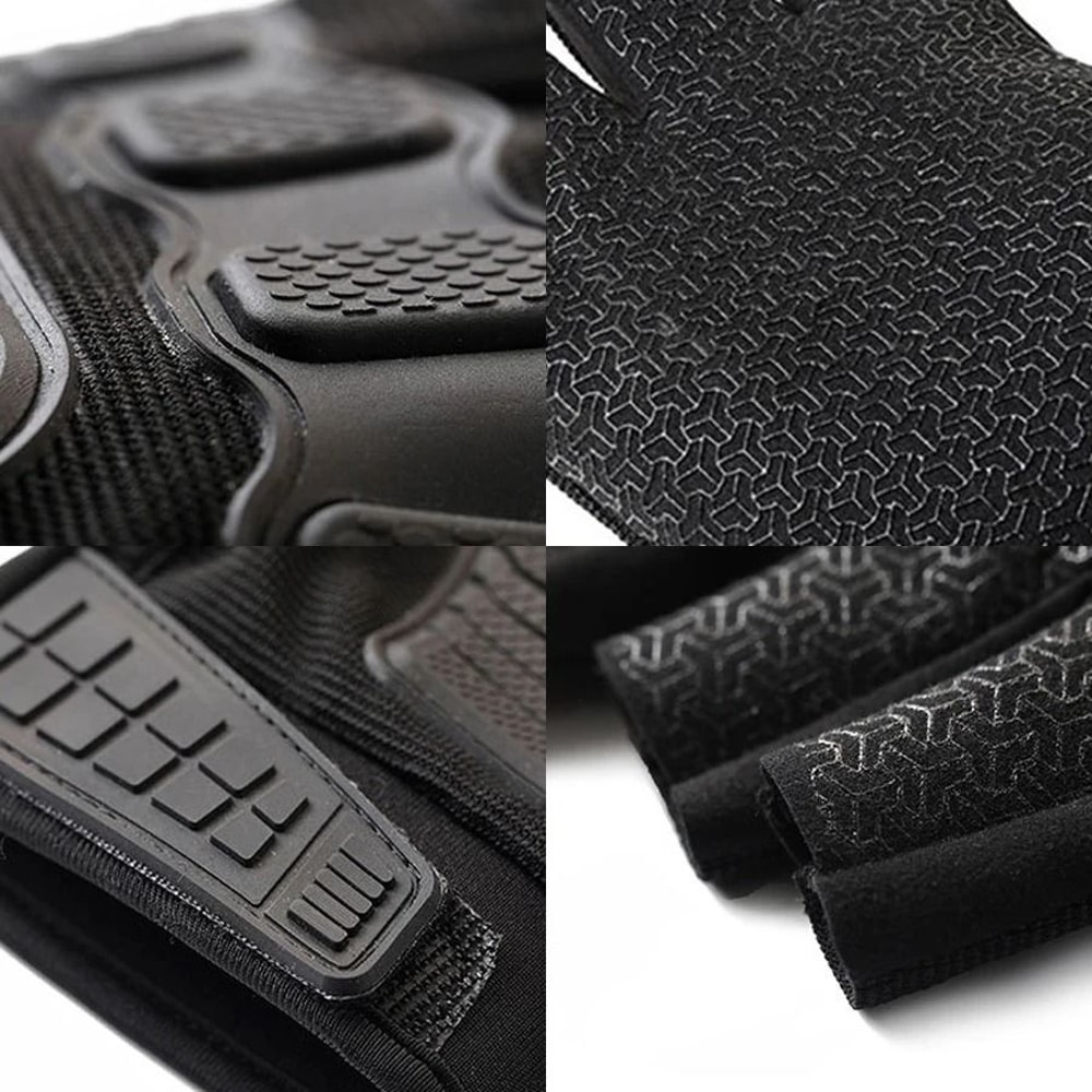 Tactical Fingerless Gloves Outdoor Climbing Training AntiSlip Protection 2