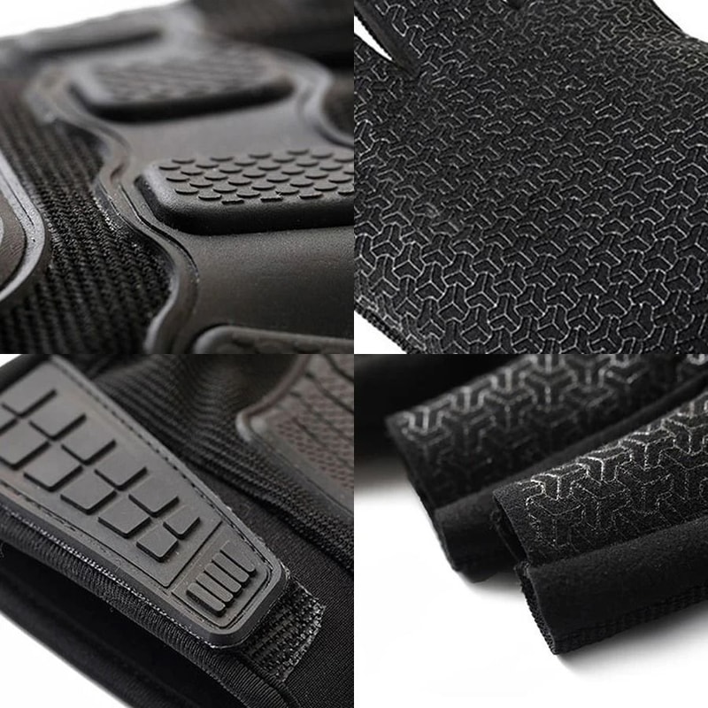 Tactical Fingerless Gloves Outdoor Climbing Training AntiSlip Protection 2