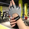 Womens HalfFinger Sports Gloves AntiSlip ShockAbsorbing Fitness Gear 9