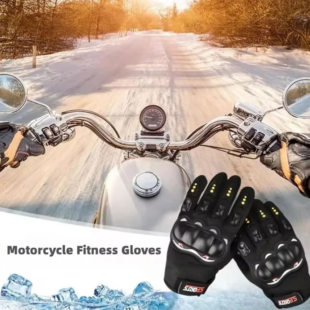 Motorcycle Full Finger Protective Gloves Outdoor Knight Sports Racing Gear 0