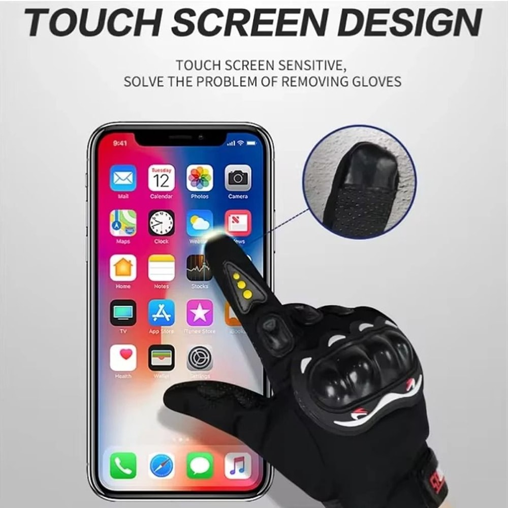 Motorcycle Full Finger Protective Gloves Outdoor Knight Sports Racing Gear 3