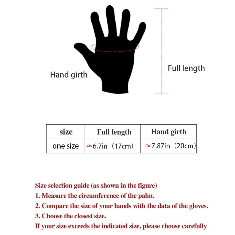Winter Womens Fingerless Thermal Gloves Thick HalfFinger Student Design 5