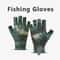 Summer Fishing Gloves HalfFinger AntiSlip QuickDrying Sun Protection 2