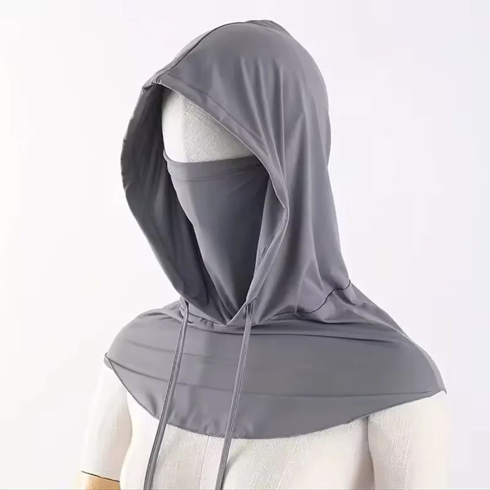 360 Lightweight Cooling Sun Hood Full Protection Shroud Face Mask 1
