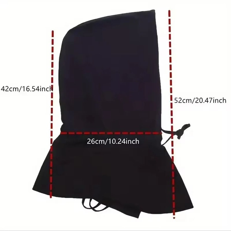 360 Lightweight Cooling Sun Hood Full Protection Shroud Face Mask 2