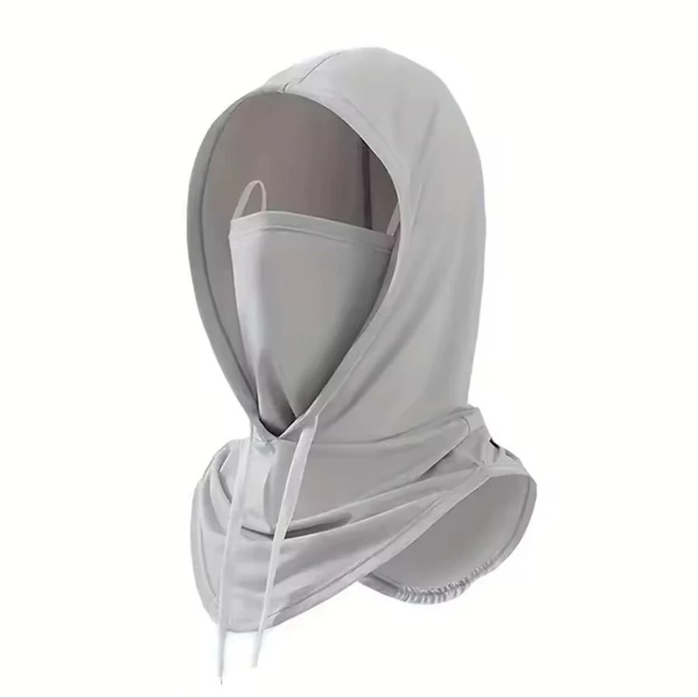 360 Lightweight Cooling Sun Hood Full Protection Shroud Face Mask 8