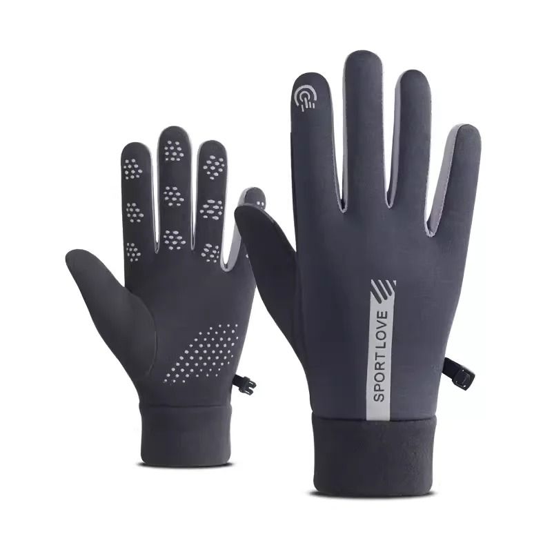 Autumn Winter Thermal Sports Gloves Waterproof WindResistant Cycling Gear 13