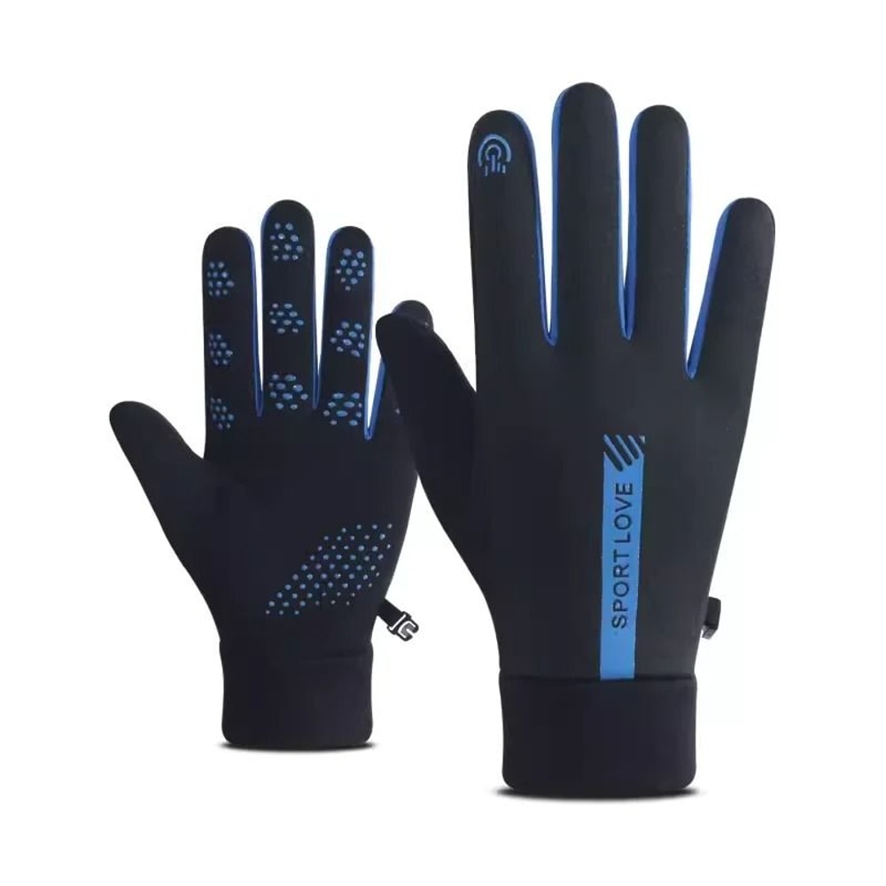 Autumn Winter Thermal Sports Gloves Waterproof WindResistant Cycling Gear 14