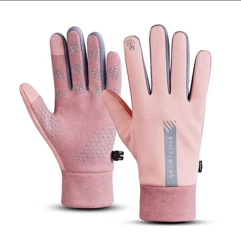 Autumn Winter Thermal Sports Gloves Waterproof WindResistant Cycling Gear 7