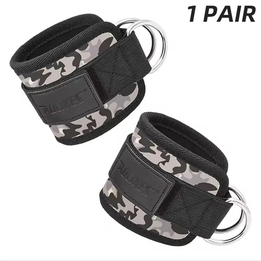 Adjustable Padded Ankle Cuffs For Glute Kickbacks Cable Machine Workouts 7
