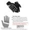 Breathable FullFinger Mesh Touchscreen Motorcycle Gloves 4