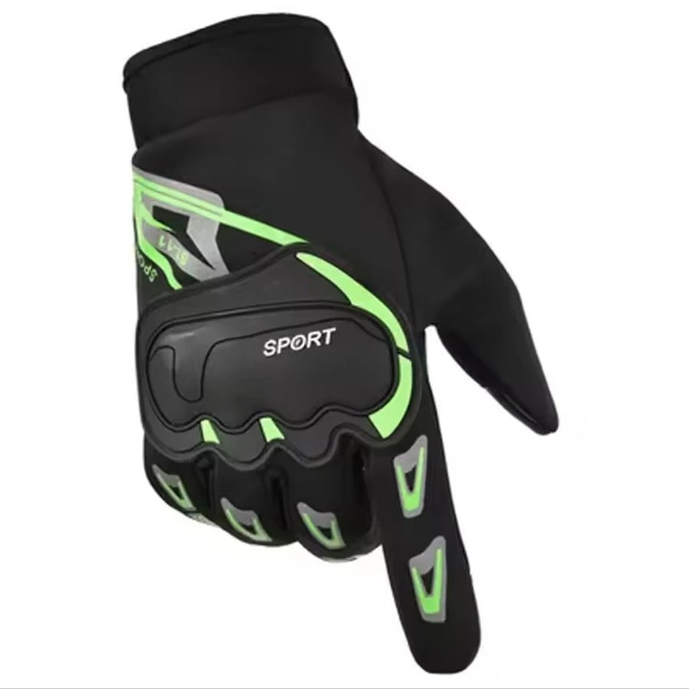 Breathable FullFinger Mesh Touchscreen Motorcycle Gloves 8