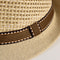 Classic Breathable Panama Straw Sun Hat For Men 3